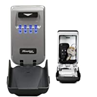 MASTER LOCK Caja fuerte para llaves retroiluminada [Mediana] [Montaje mural] - 5425EURD - Caja de seguridad